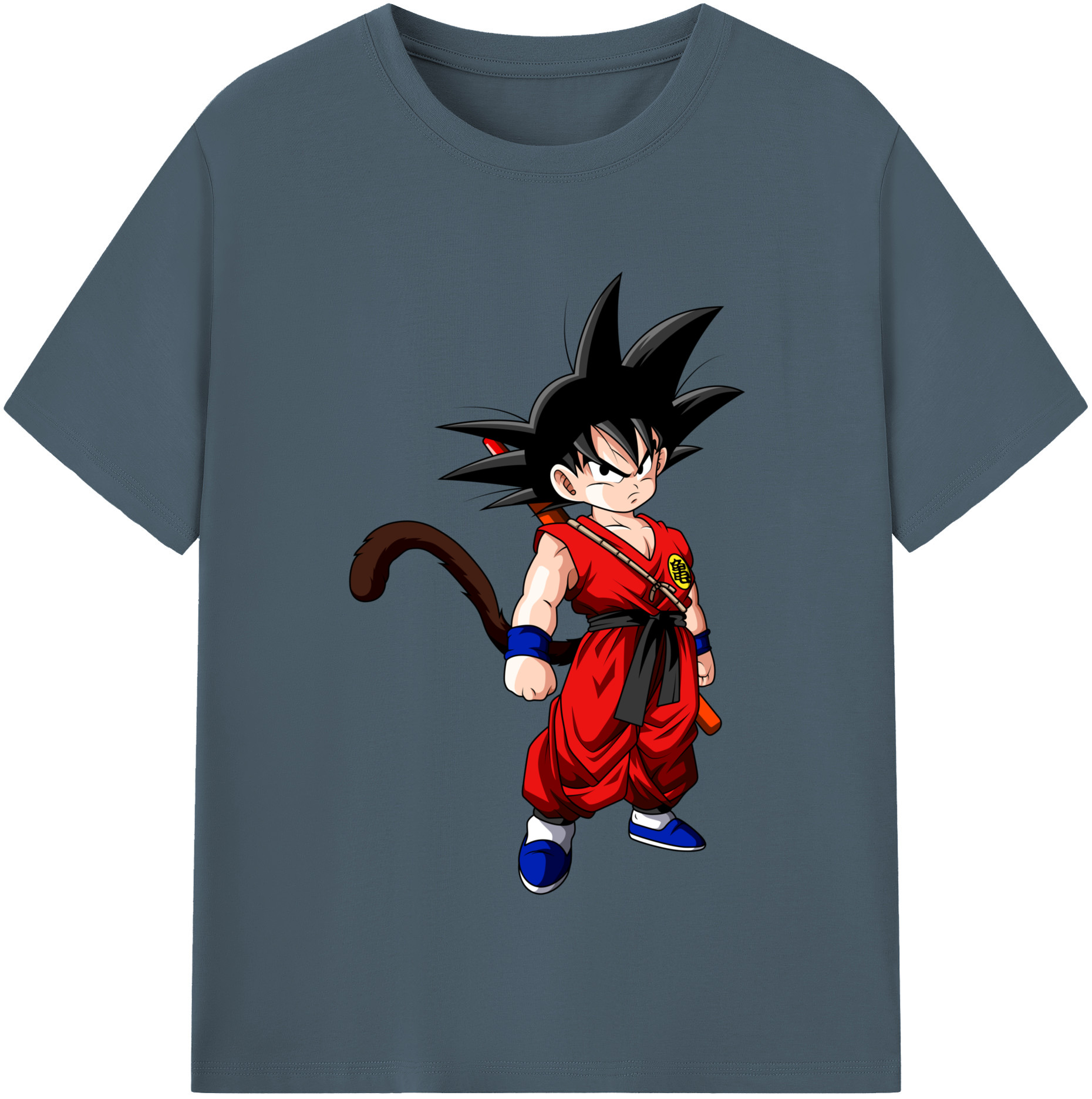 （画像用） ドラゴンボール 孫悟空（そん ごくう）Son Goku カカロット DRAGON BALL Kakarotto 綿100％半袖Tシャツ（フロントプリント）